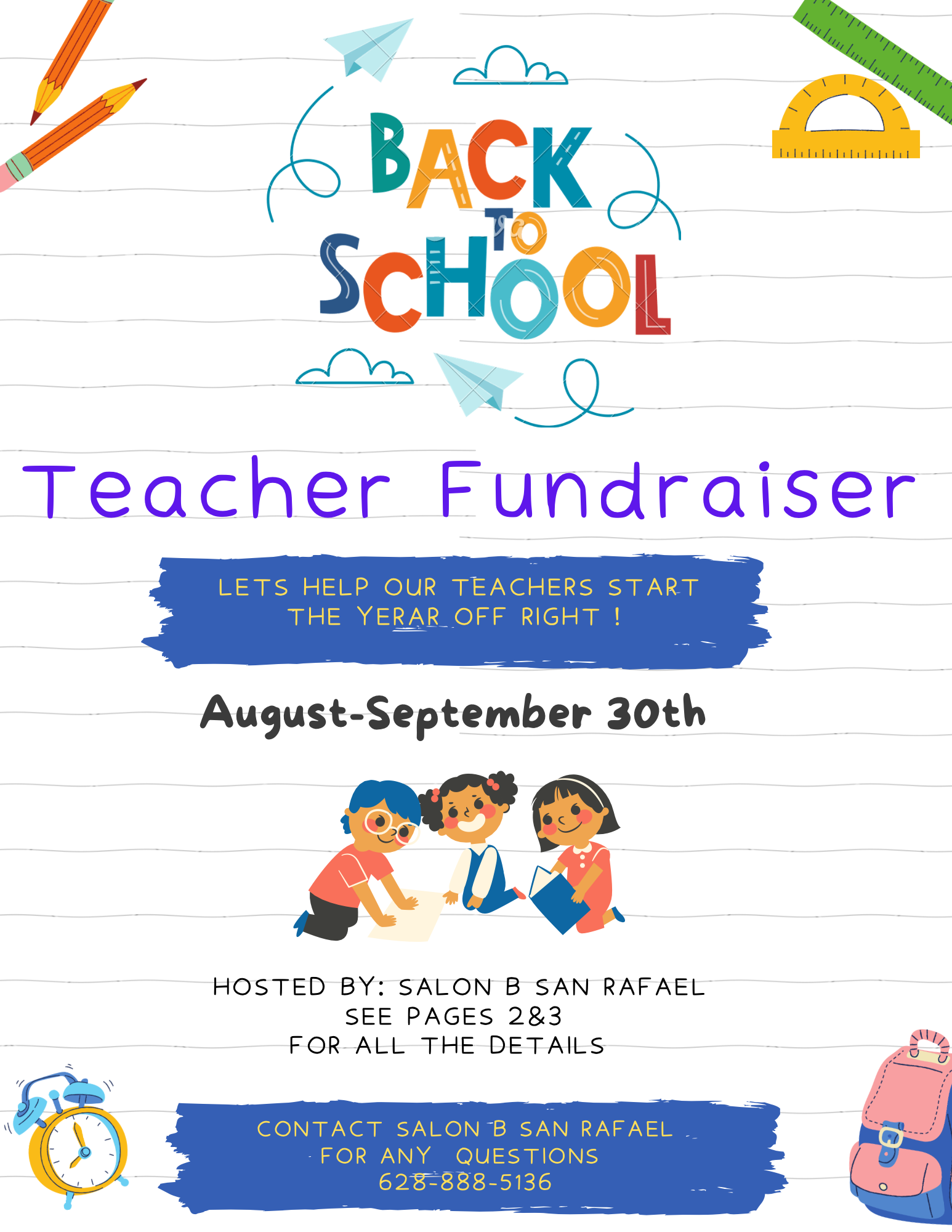 Teacher Fundraiser
