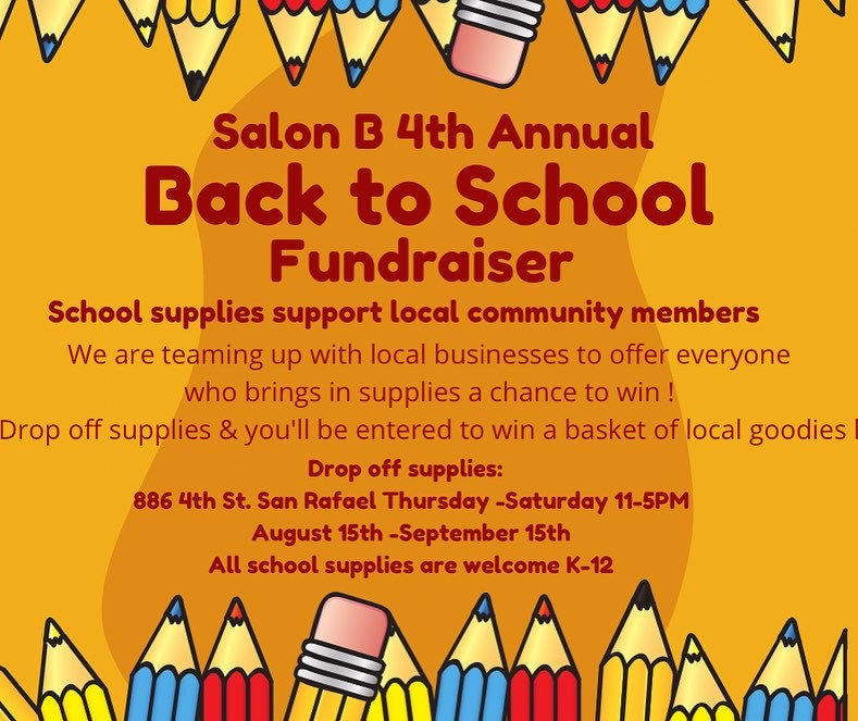 
          
            Back To School Fundraiser
          
        