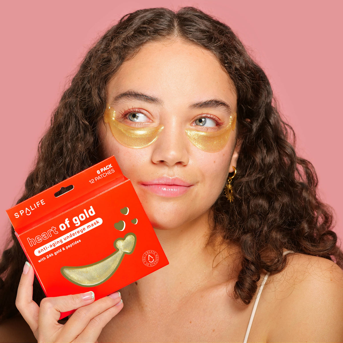 Heart of Gold Anti-Aging Hydrogel Eye Patches  8 Pack