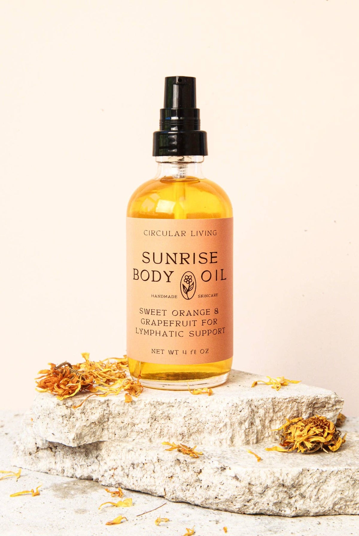 Sunrise Body Oil, Sweet Orange & Grapefruit: Travel Size 2 fl oz