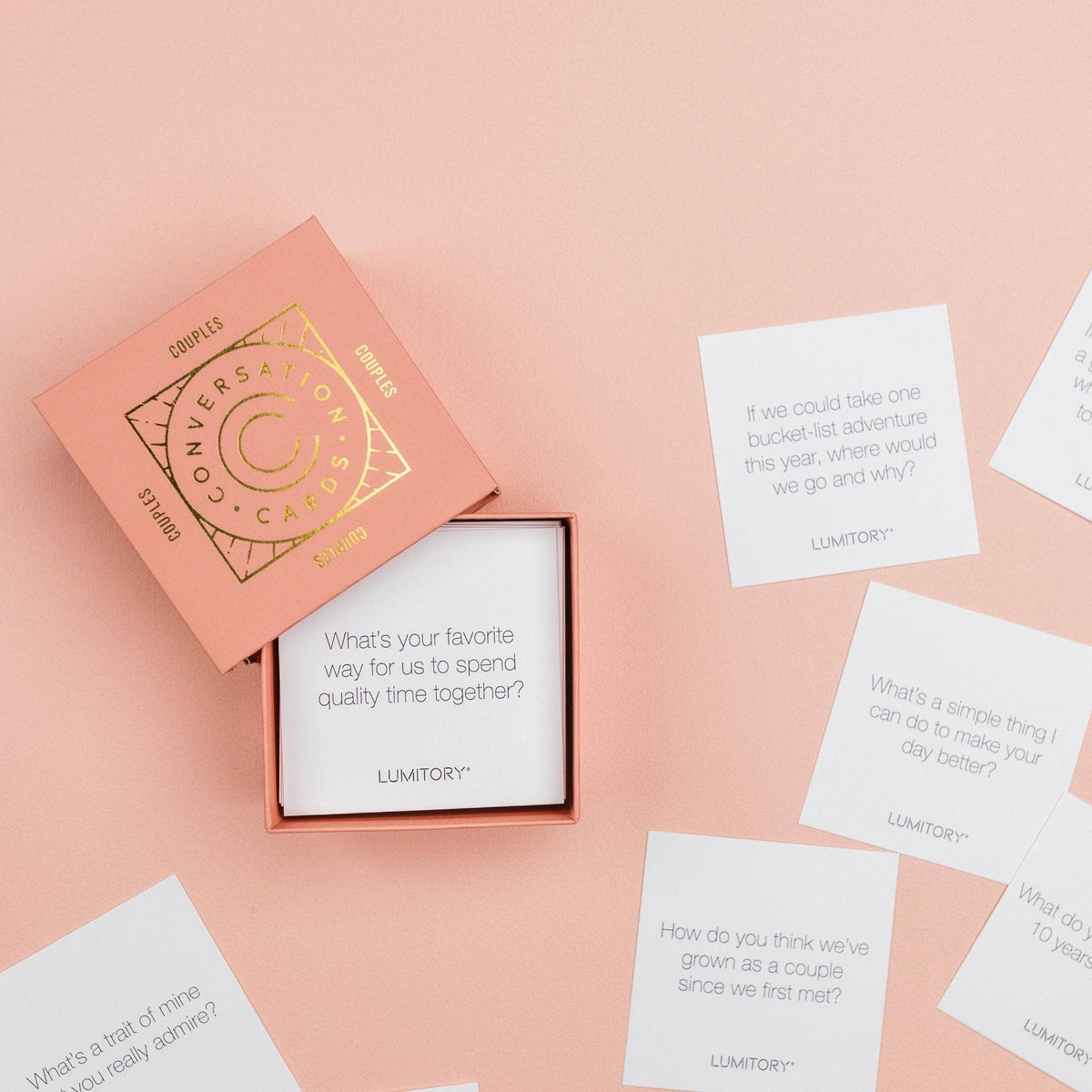 Couples Conversation Cards - Case of 6
