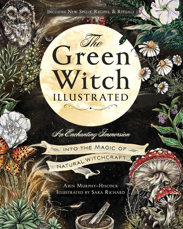 Green Witch Illustrated by Arin Murphy-Hiscock: Hardcover