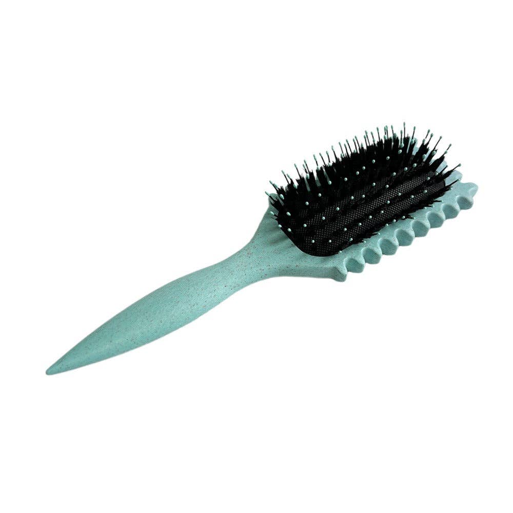 Paddle Hair Curly Comb For Women's - Assorted: Pink