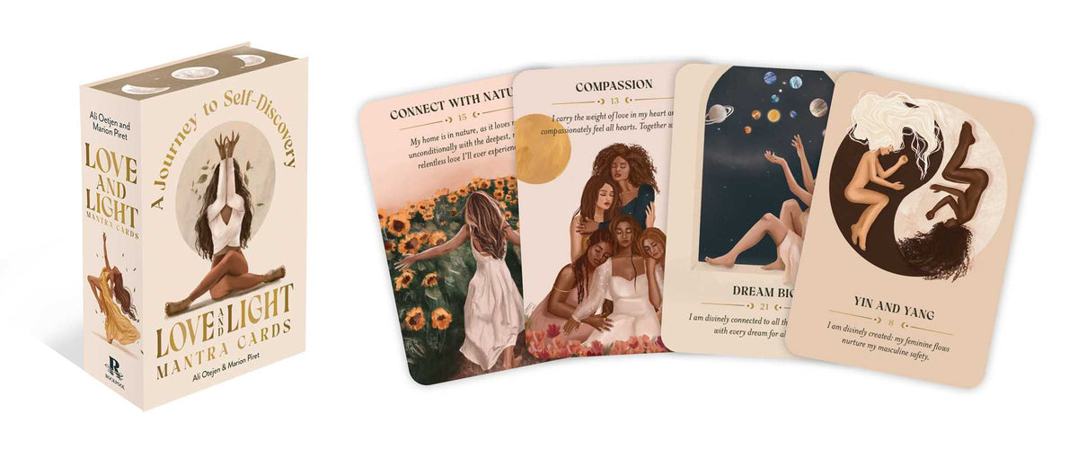 Love and Light Mantra Cards by Ali Oetjen: