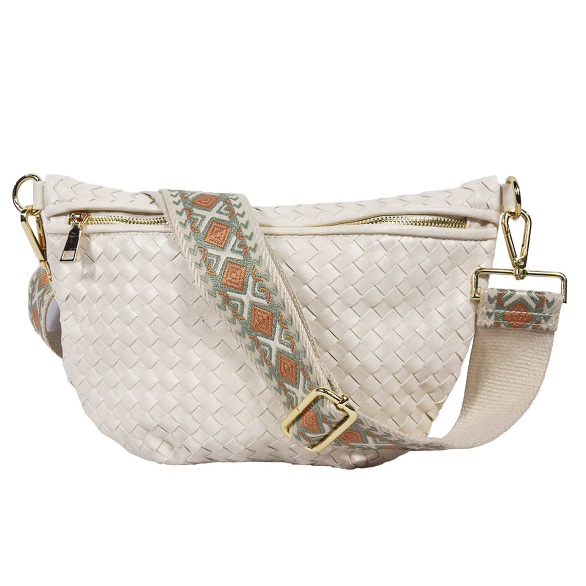 The Fiona~Woven Bum Bag