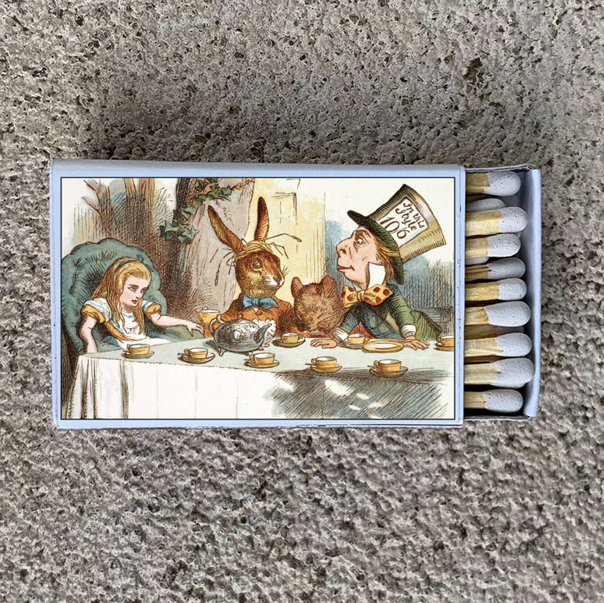 Matches • Alice in Wonderland at the Tea Party Matchboxes