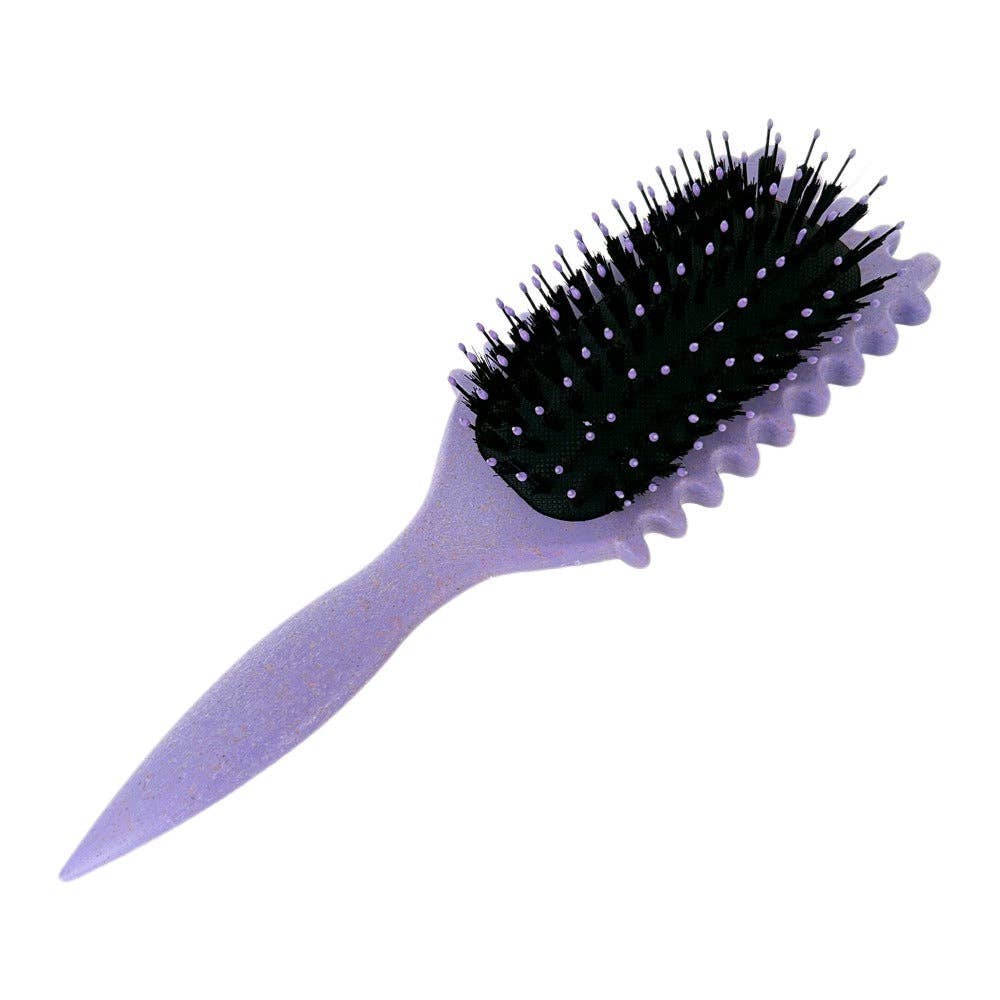 Paddle Hair Curly Comb For Women's - Assorted: Pink