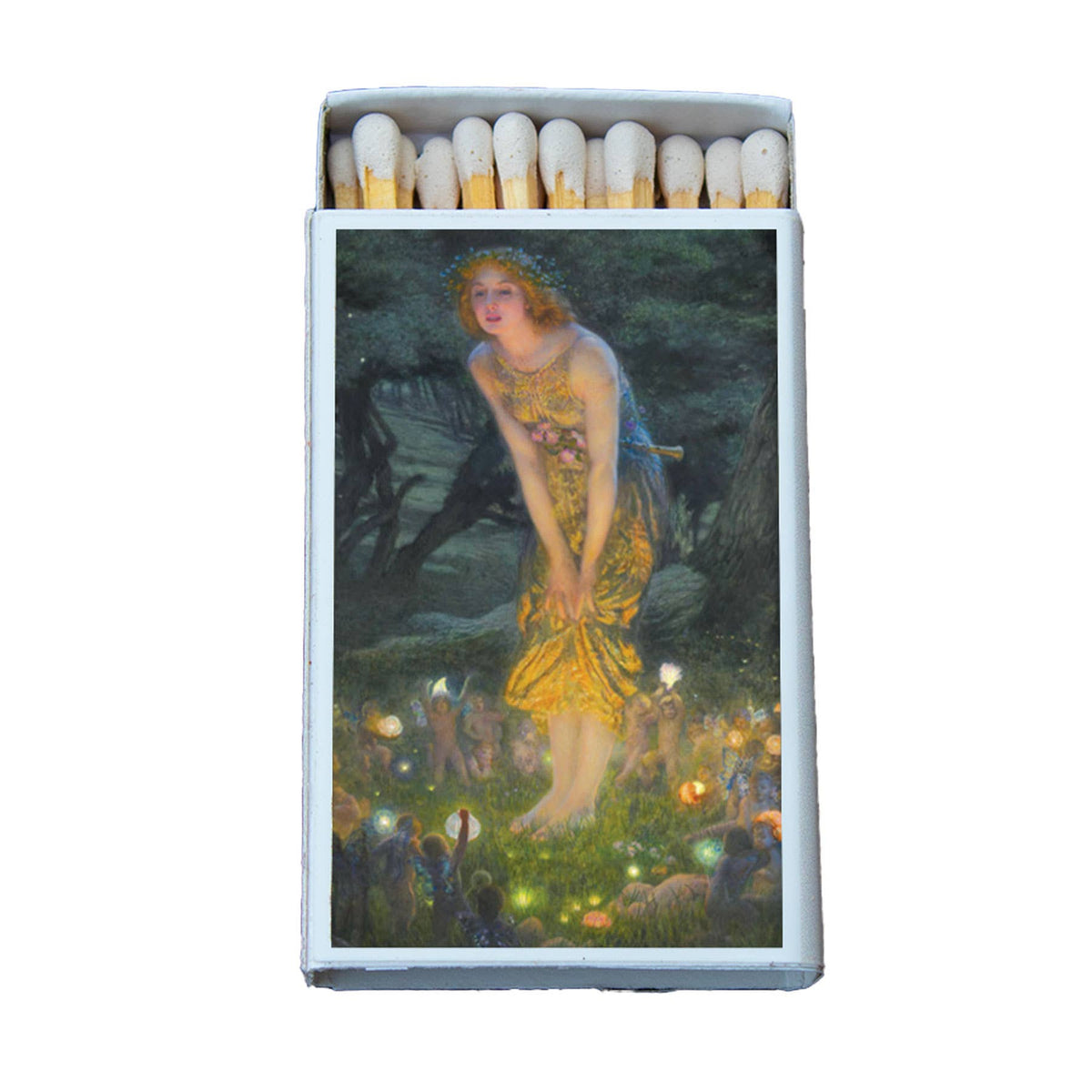 Art Midsummer Eve Matchbox • Candle Acc • Decorative Matches