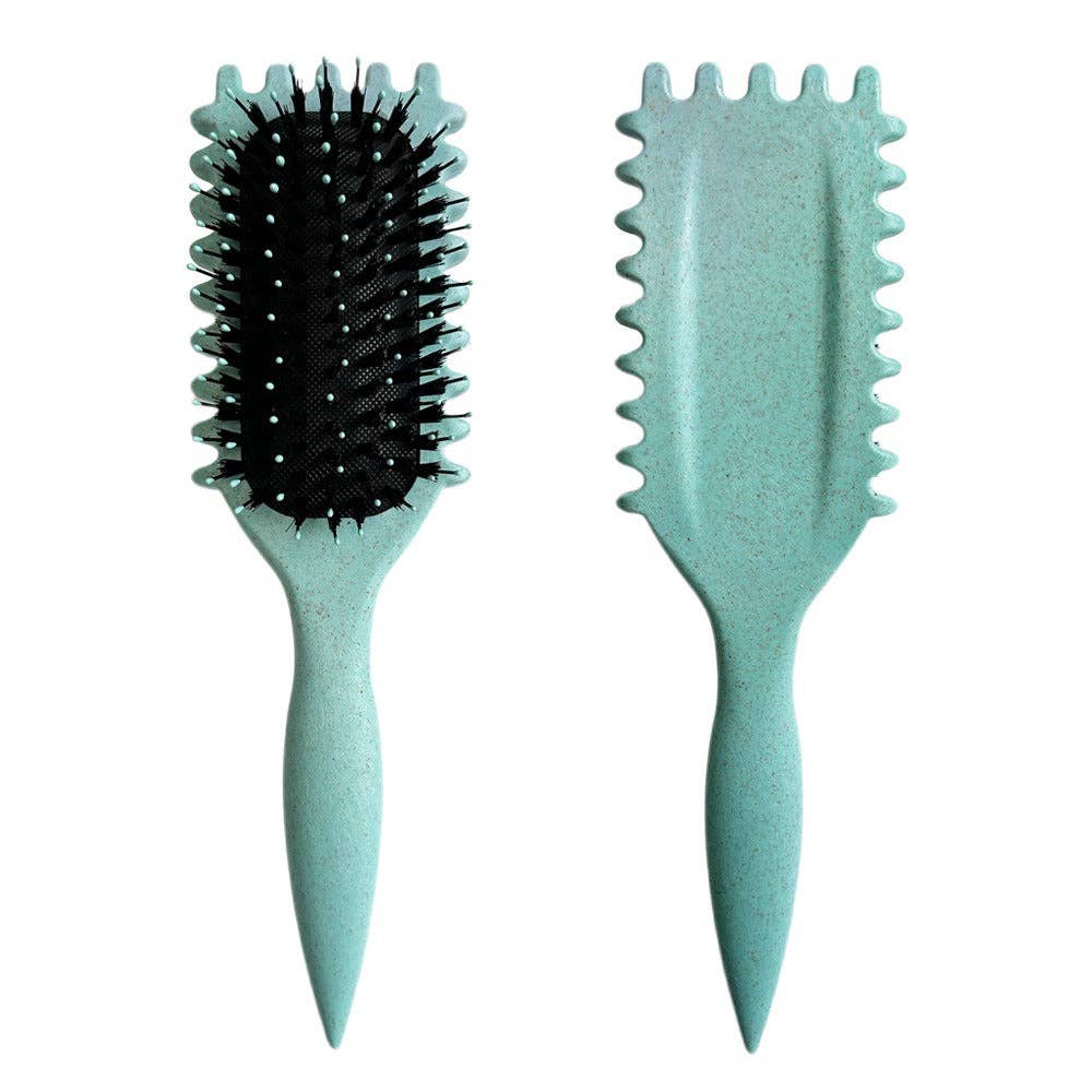 Paddle Hair Curly Comb For Women's - Assorted: Pink