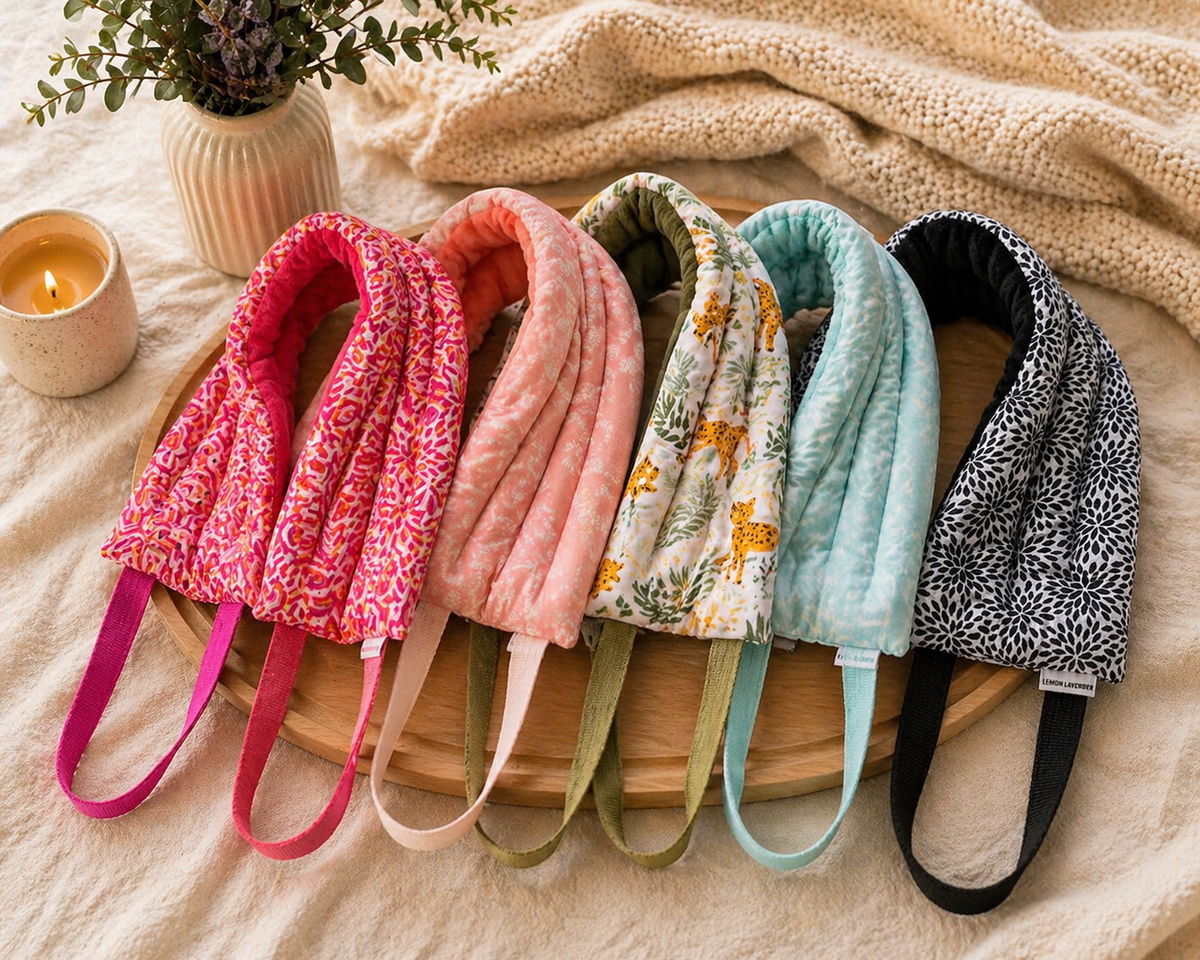 Lemon Lavender Hot Stuff Heated Neck Wrap