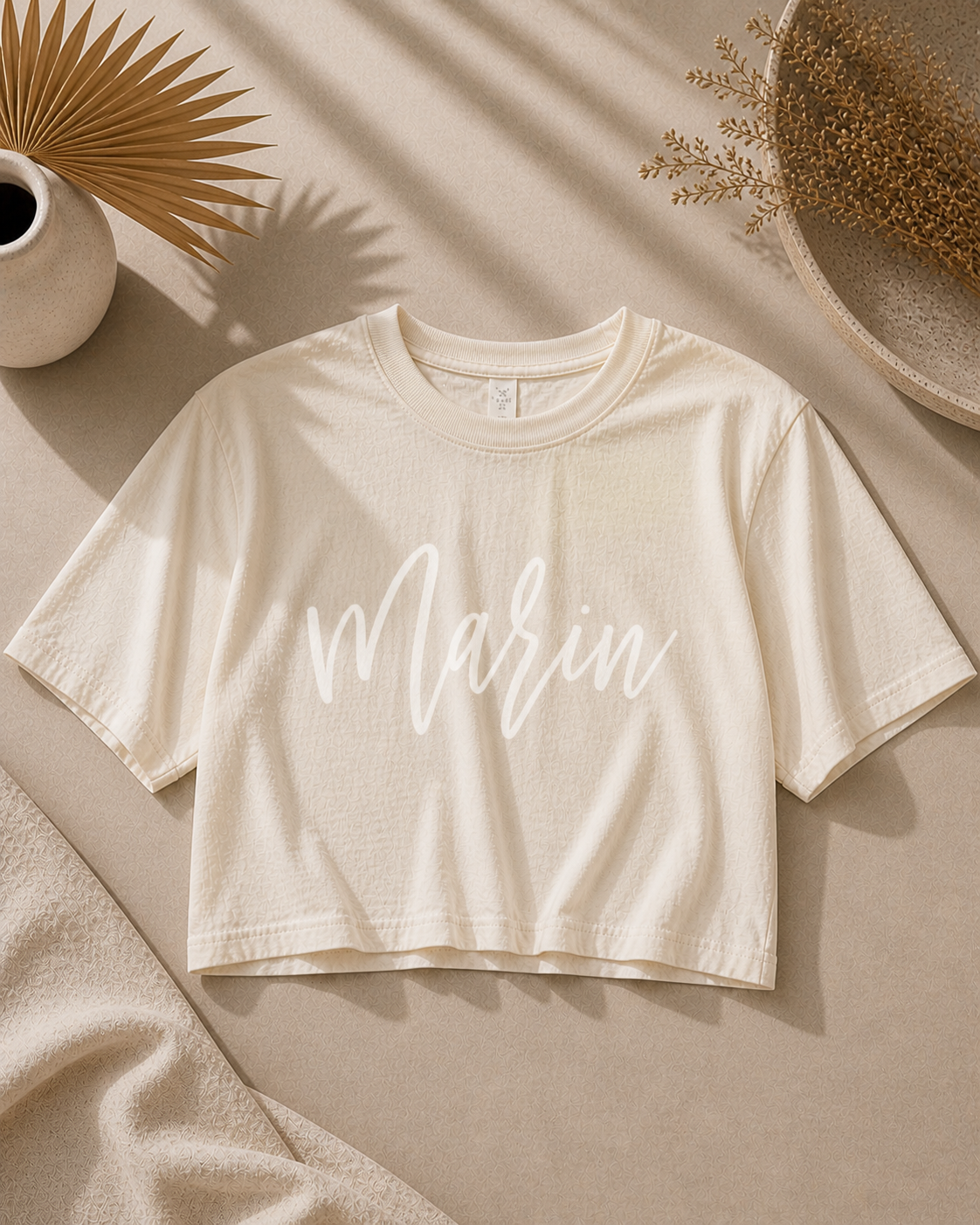 Marin Crop Top ~Natural