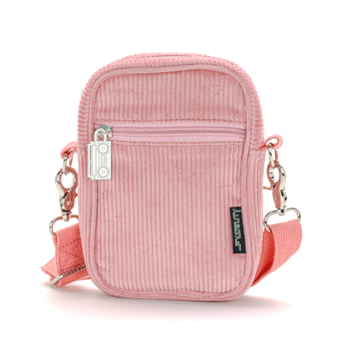Brick Mini Bag Crossbody Corduroy Pink