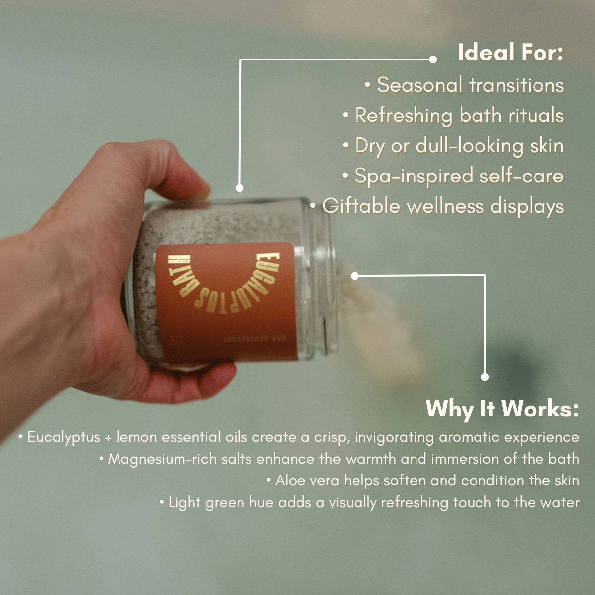 Eucalyptus Mineral Bath – Refreshing Botanical Soak