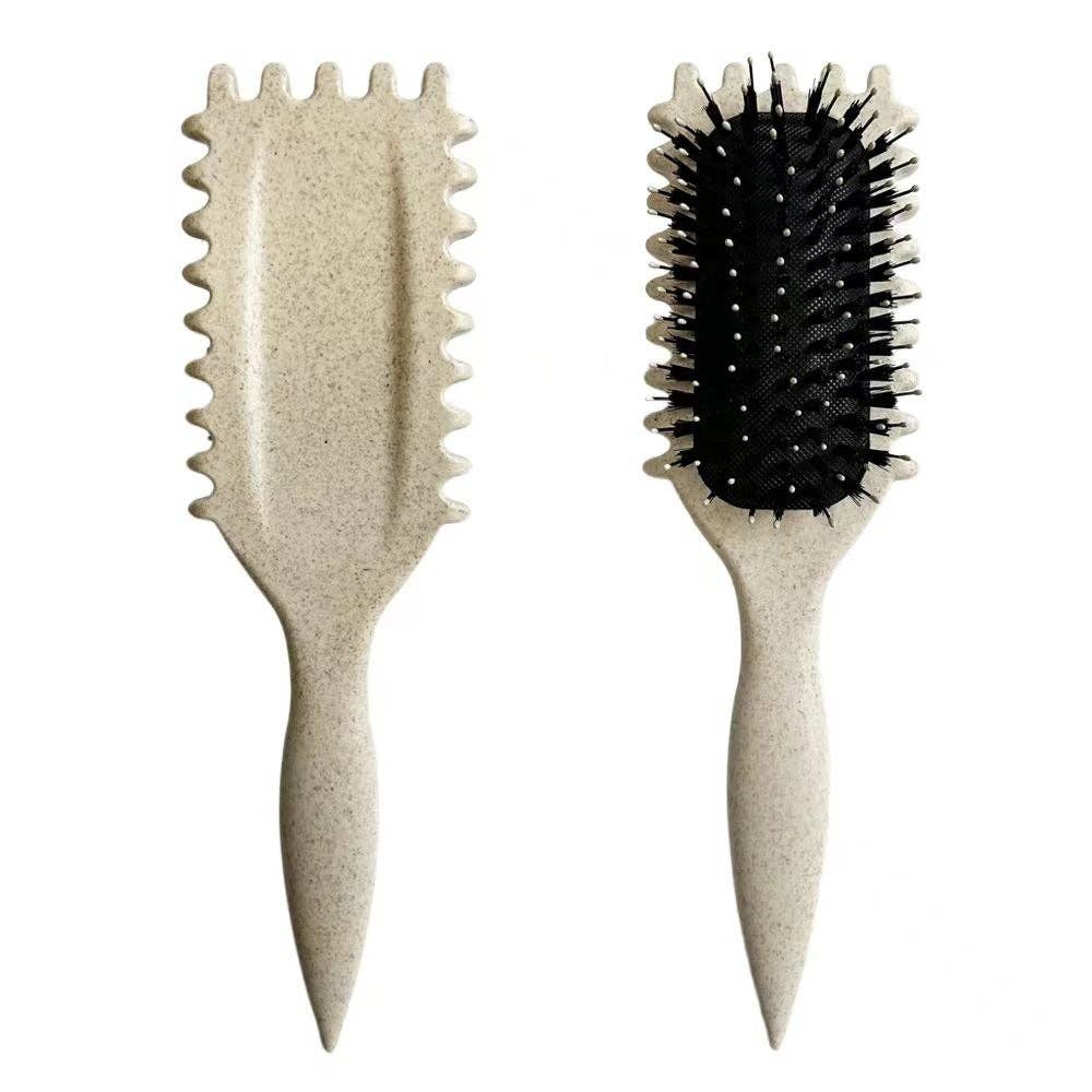 Paddle Hair Curly Comb For Women's - Assorted: Pink