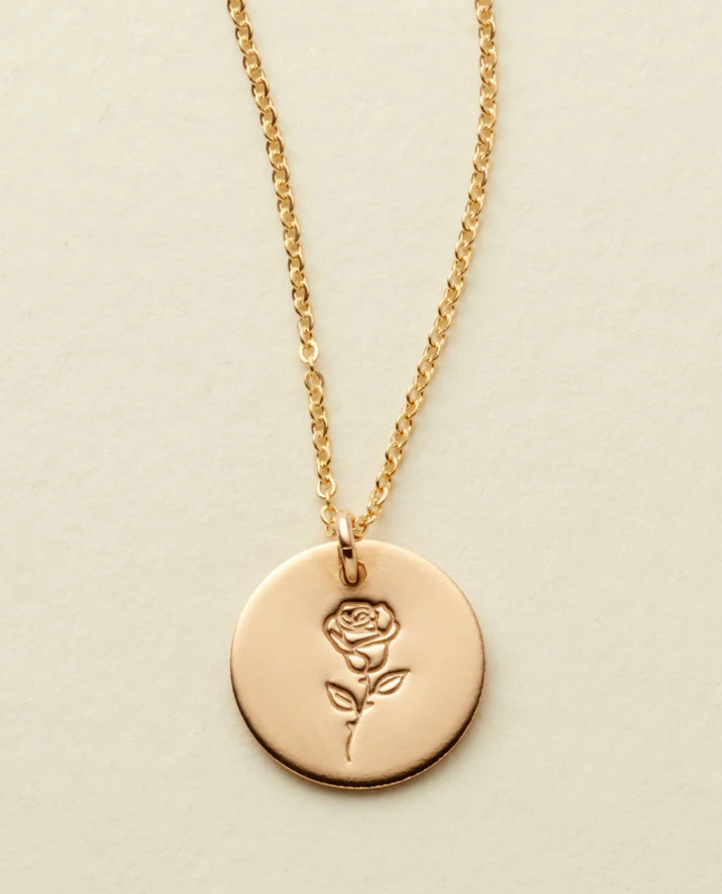 Necklace Birth Flower