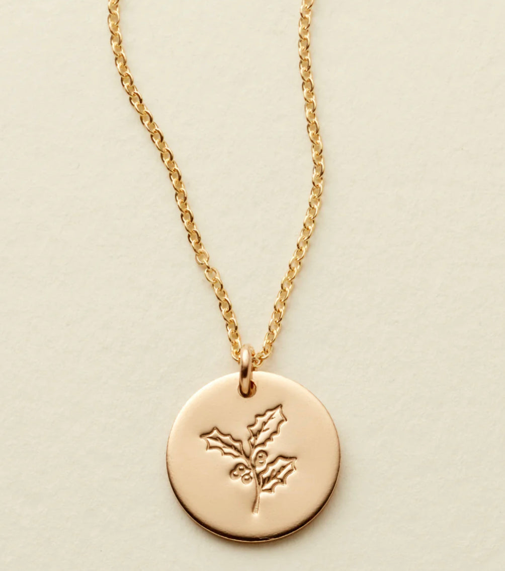 Necklace Birth Flower
