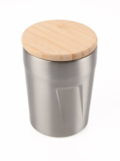 Troika Thermos Espresso Doppio Bamboo Lid, Fits Single Serve