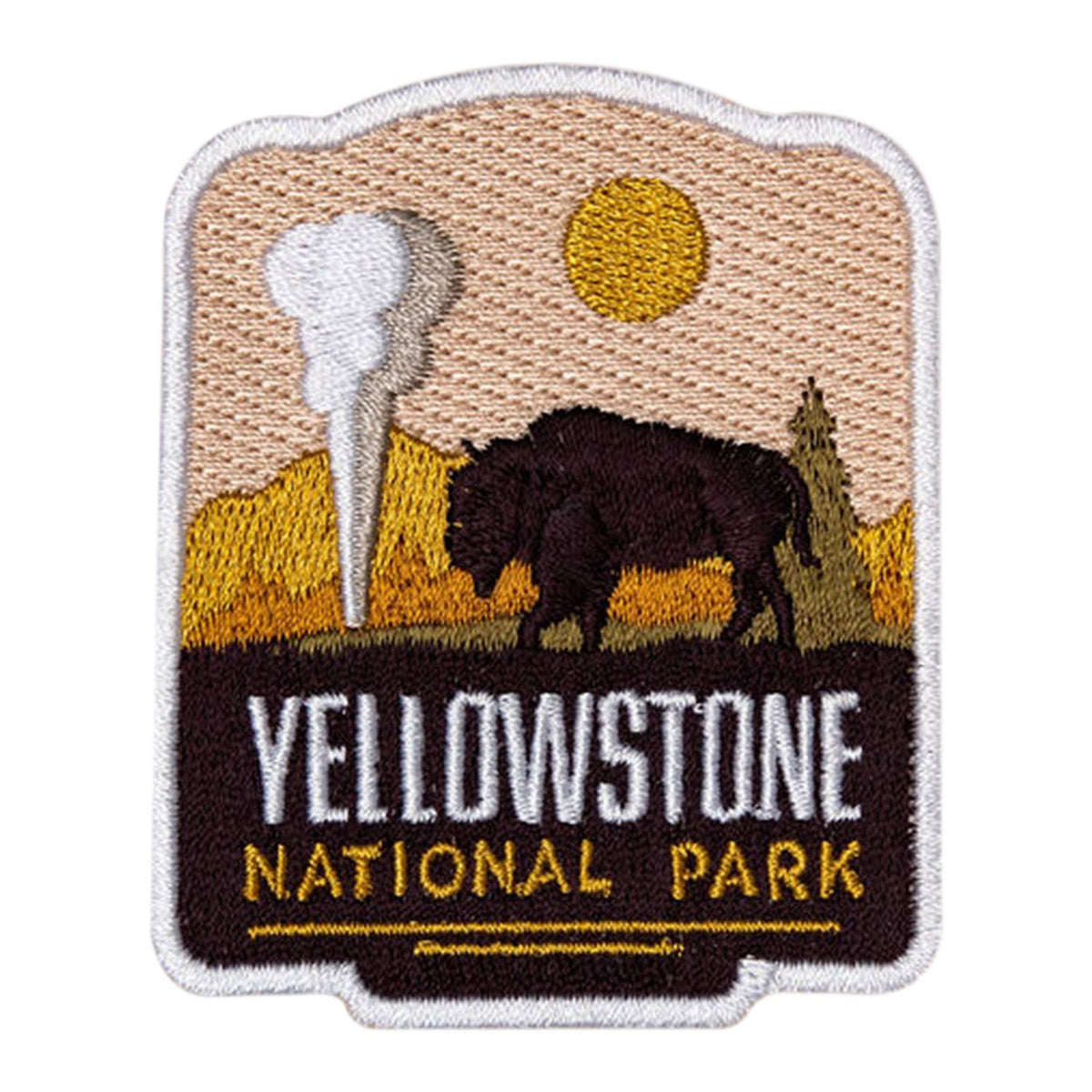 Yellowstone National Park Iron-on Patch